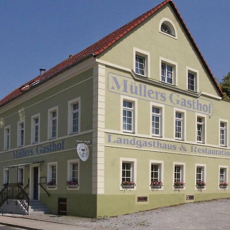 Landgasthaus Muellers Gasthof Radeberg Exterior foto